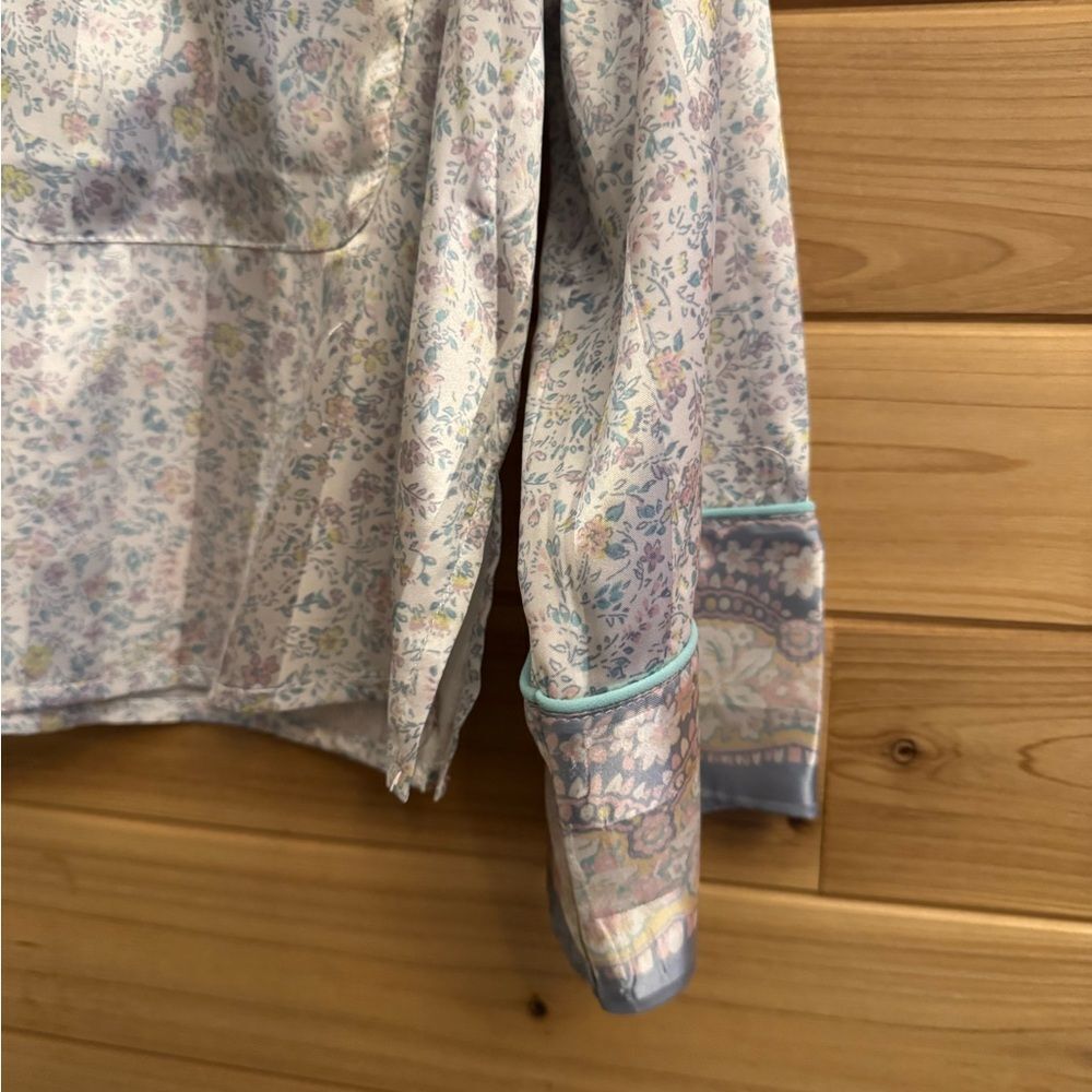 NWT Intimately Free People Size Medium Sweet Talk PJ Top Sunfaded Combo - Picture 6 of 15
